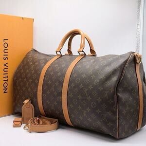 Louis Vuitton Monogram Keepall Bandouliere 50 Boston Bag M41416 Br... GZl1ddov